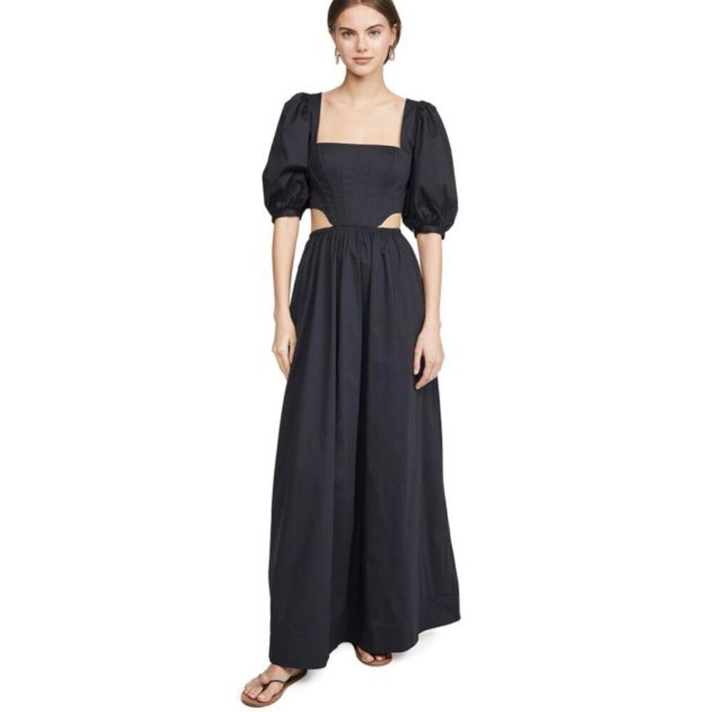 Staud Women's Astro Dress in Black NWT Size 2